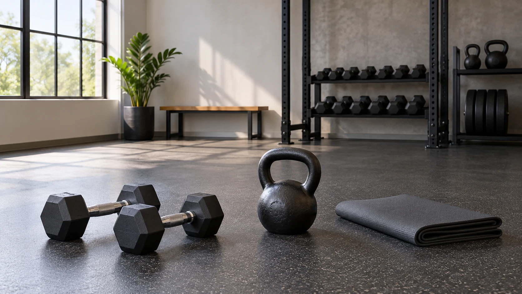 Strength training equipment collection